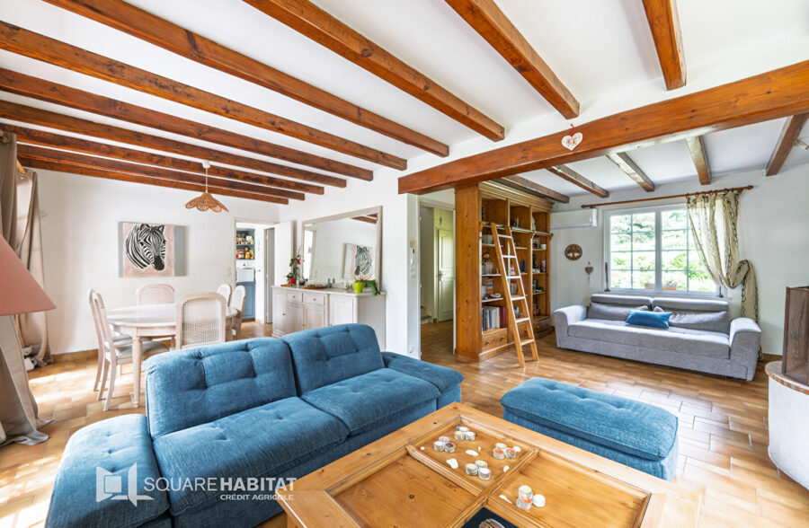 Villa de semi plain-pied – 5 chambres et bureau – 2000m² de parcelle