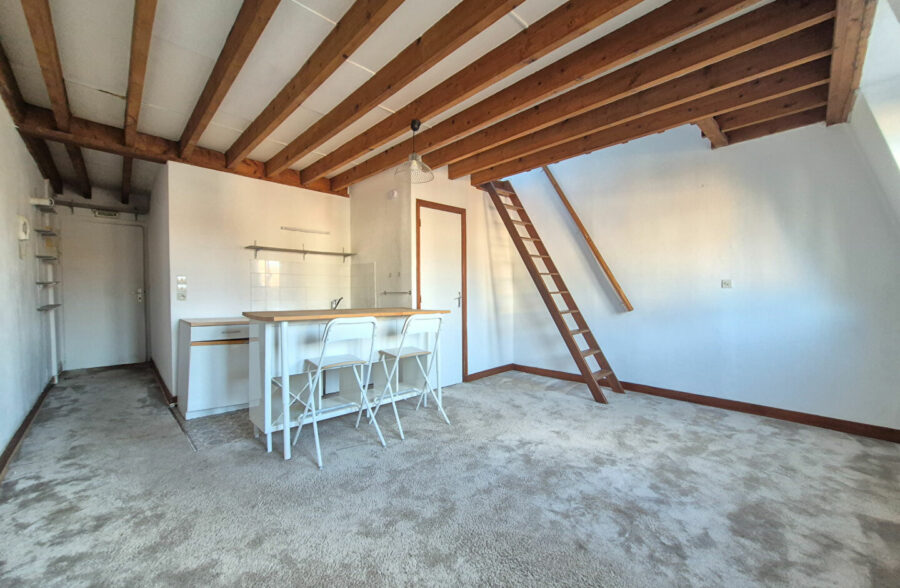 LILLE REPUBLIQUE : T1 BIS LUMINEUX EN DUPLEX