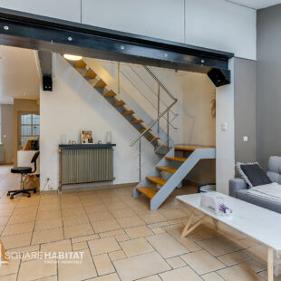 maison entièrement rénovée avec jardin et garage