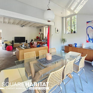 Maison de type fermette avec caractère et déco contemporaine