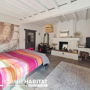 Maison de type fermette avec caractère et déco contemporaine