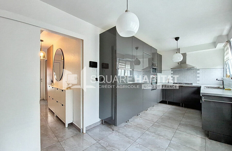 LOOS – MAISON – 3 CHAMBRES – JARDIN – PAS DE TRAVAUX – GARAGE