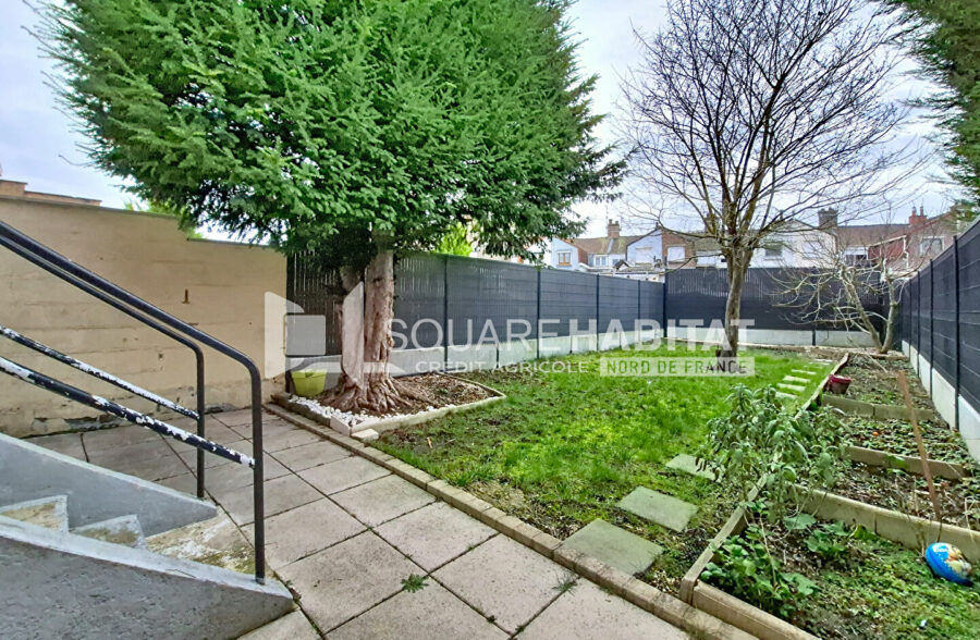 LOOS – MAISON – 3 CHAMBRES – JARDIN – PAS DE TRAVAUX – GARAGE