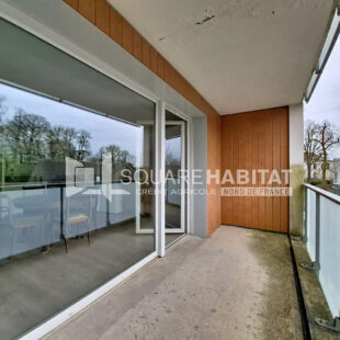 LOOS – APPARTEMENT – 2 CHAMBRES – BALCON – PARKING