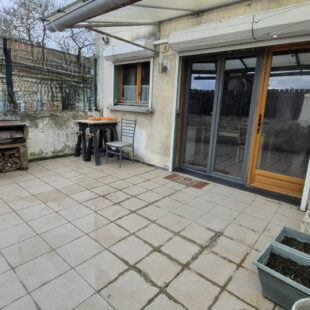 Croix, maison semi-individuelle, 4 chambres, 2 terrasses, garage 2 voitures + parking