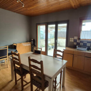 Croix, maison semi-individuelle, 4 chambres, 2 terrasses, garage 2 voitures + parking