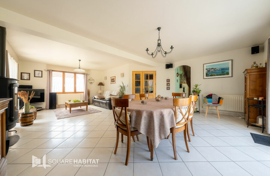 Individuelle 4 chambres + bureau sur Mérignies