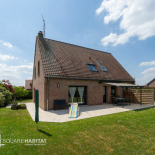 Individuelle 4 chambres + bureau sur Mérignies