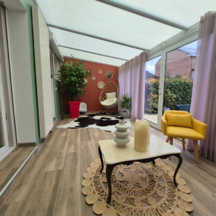 Maison rénovée comprenant 3 chambres, jardin, garage