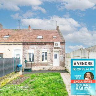 Maison 2 chambres et jardin centre-ville de Solesmes