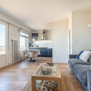 APPARTEMENT WISSANT- FRONT DE MER – 1 CHAMBRE – PLACE DE PARKING PRIVEE –  TERRASSE