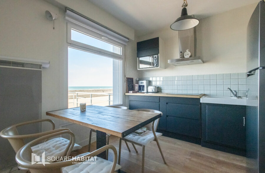 APPARTEMENT WISSANT- FRONT DE MER – 1 CHAMBRE – PLACE DE PARKING PRIVEE –  TERRASSE &nbsp;Sous offre&nbsp;