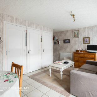 Merlimont-Plage : charmant 2 pièces en résidence recherchée proche plage.