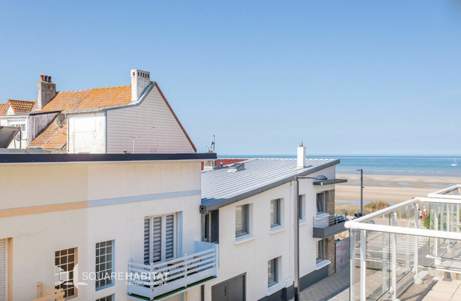 Vue Mer 3 pièces Merlimont-Plage