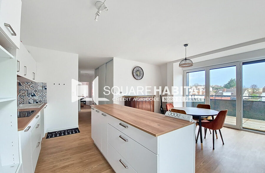 Appartement T4 – 74 m² sur Wattignies