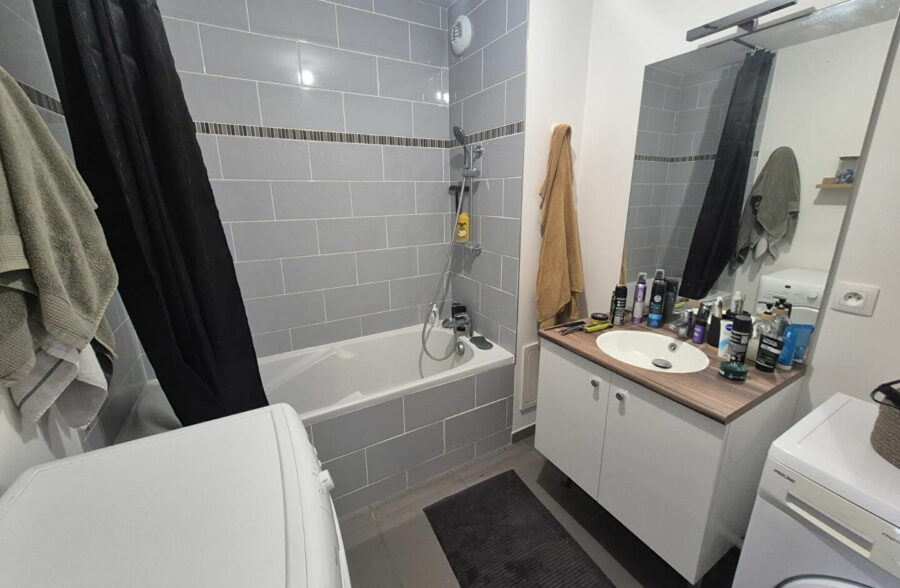 Appartement T2 45.77m² balcon et parking idéal premier achat:investisseur