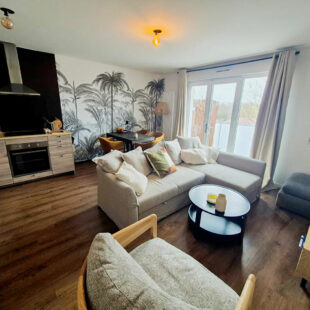 Appartement T2 45.77m² balcon et parking idéal premier achat:investisseur