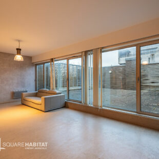 LILLE GRAND-PALAIS / BOIS HABITE : JOLI T4 DE 101M² AVEC GARAGE, PLACE DE PARKING ET TERRASSE DE 65M²