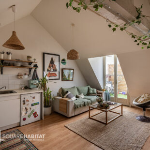 VIEUX-LILLE / HYPERCENTRE : CHARMANT T2 AVEC EXTERIEUR