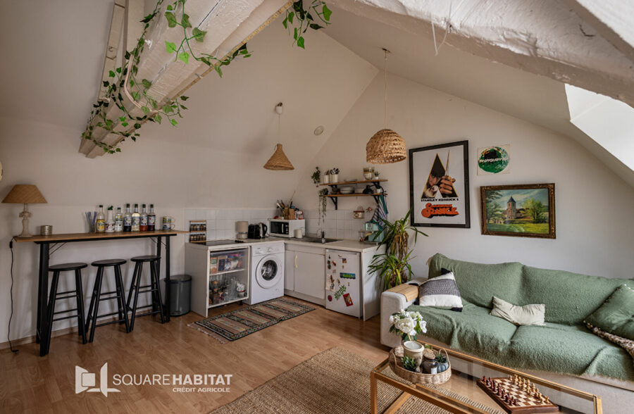 VIEUX-LILLE / HYPERCENTRE : CHARMANT T2 AVEC EXTERIEUR