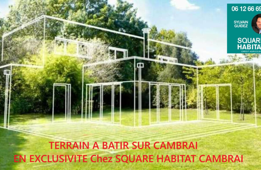 Terrain Cambrai 1597 m2