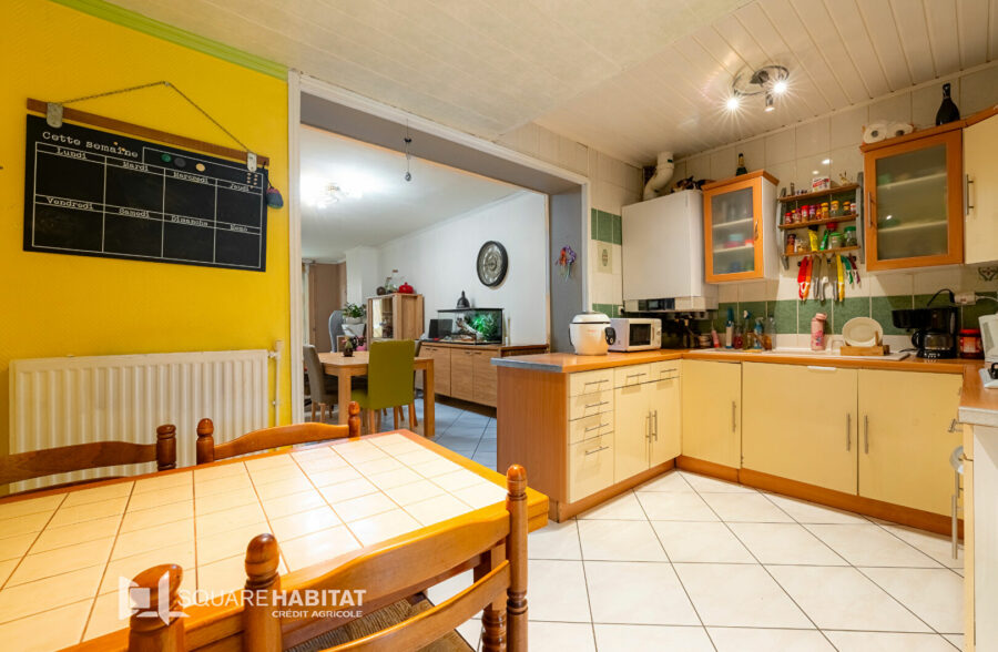 Maison de ville 3 chambres – bureau et jardin