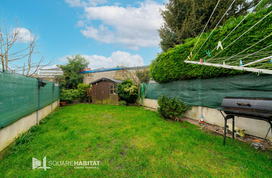 Maison de ville 3 chambres – bureau et jardin