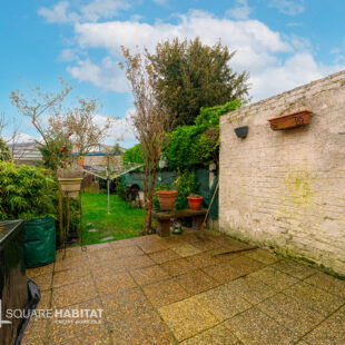 Maison de ville 3 chambres – bureau et jardin