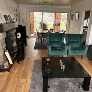 Pavillon individuel ,semi plain pied,5 chambres ,sous sol complet