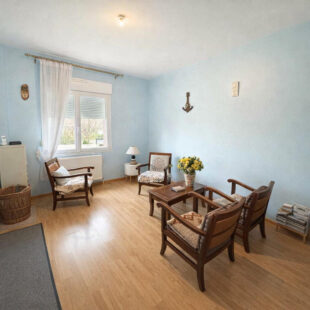 Pavillon individuel semi plain pieds