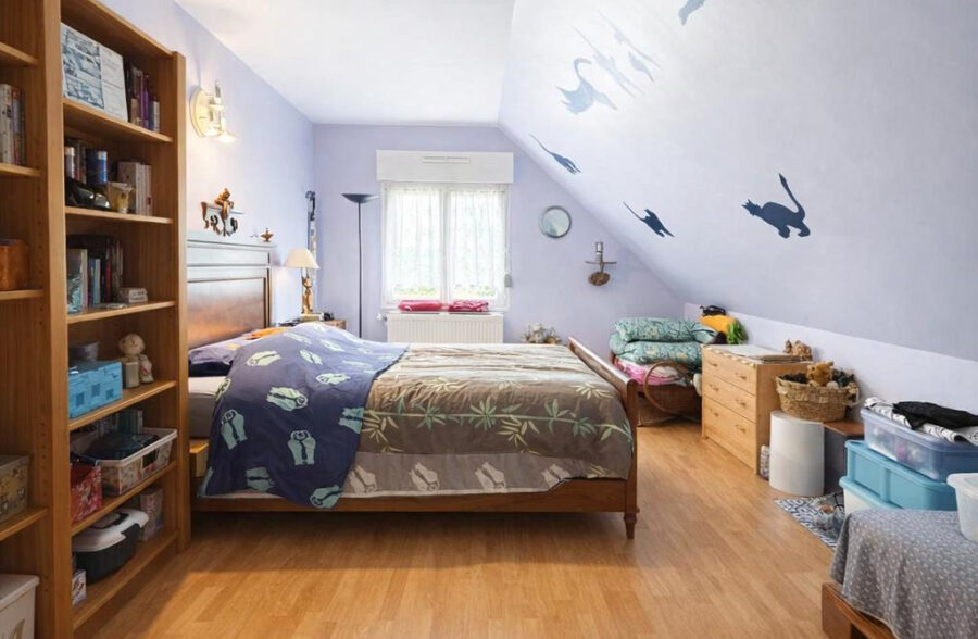 Pavillon individuel semi plain pieds