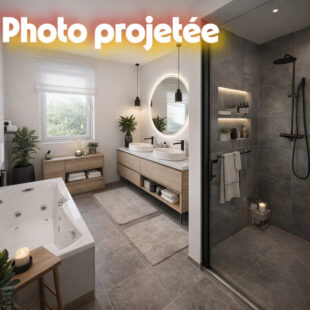 Pavillon individuel semi plain pieds