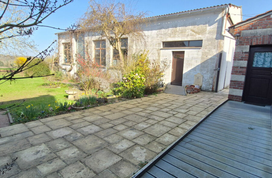 Maison Gosnay 190 m2 avec hangar et beau jardin