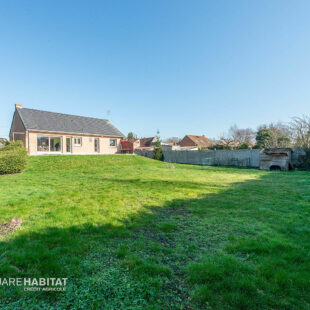 Maison plain pied + sous-sol complet