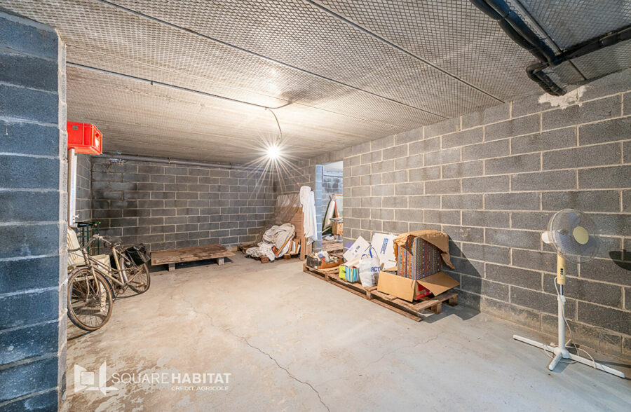 Maison plain pied + sous-sol complet