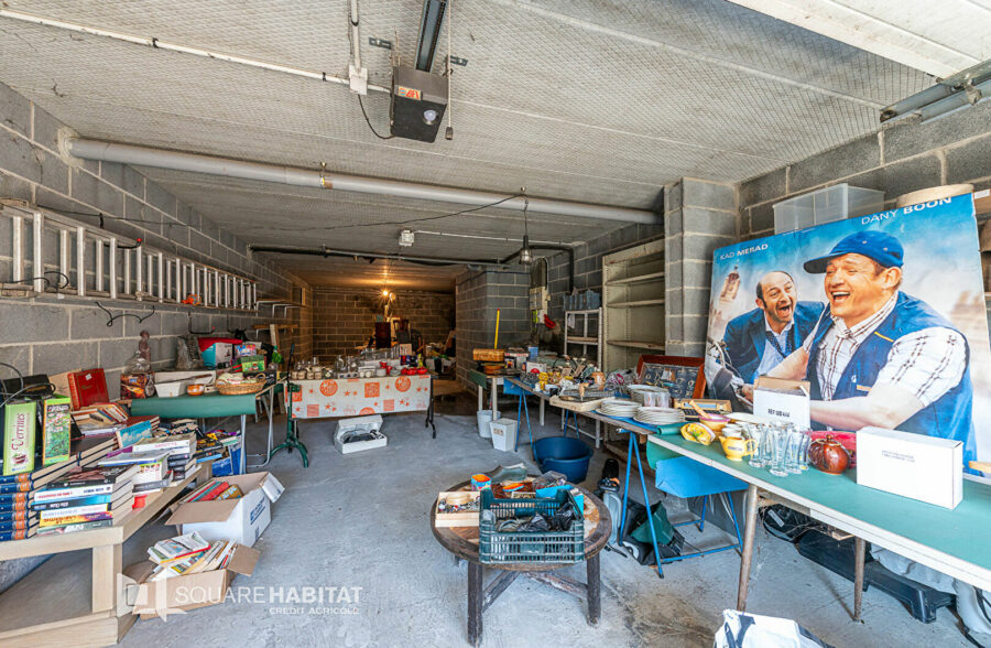 Maison plain pied + sous-sol complet