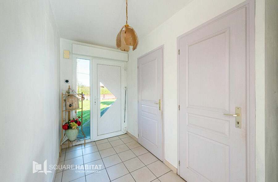 Maison plain pied + sous-sol complet