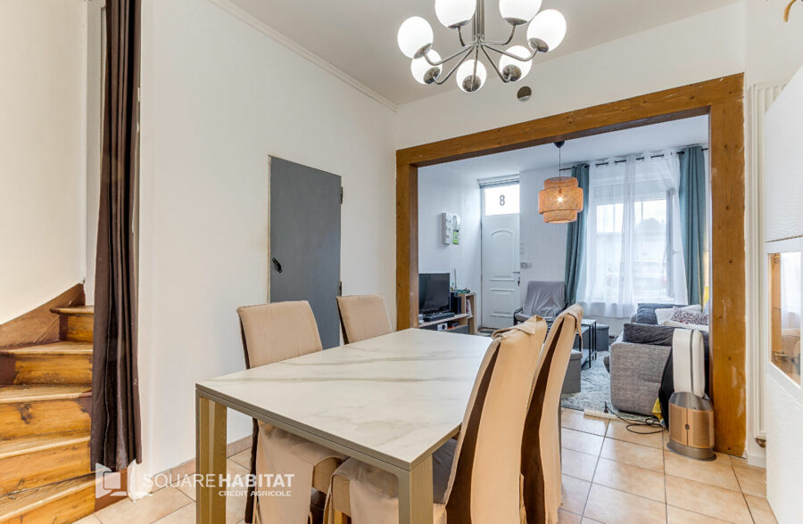 Maison “coup de coeur” à Houplines – 63 m² entièrement rénovée