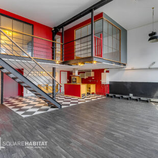 EN EXCLUSIVITÉ – LOFT T3 DE 131 m² + place de parking AU C–UR DE ROUBAIX! 199 000€ FAI !!