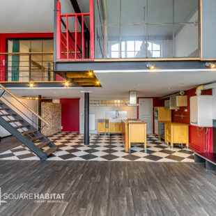 EN EXCLUSIVITÉ – LOFT T3 DE 131 m² + place de parking AU C–UR DE ROUBAIX! 199 000€ FAI !!