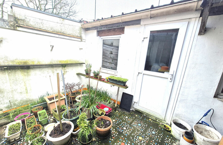 Maison 120 m² habitables proche du métro