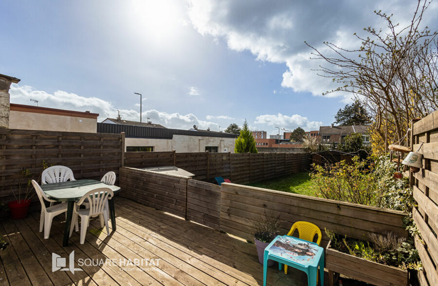 WATTIGNIES – MAISON – 3 CHAMBRES – JARDIN