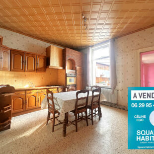 Maison de ville 3 chambres à rénover