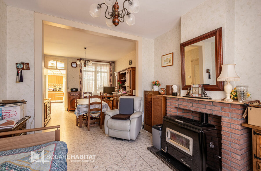 Maison Secteur Canteleu Lille 5 pièces 100 m2 + 2 Garages