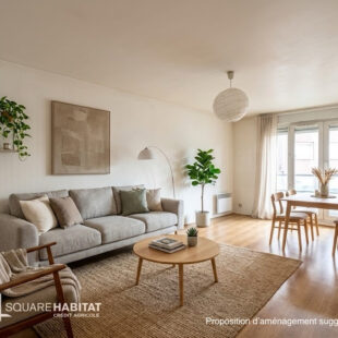 LILLE RÉPUBLIQUE / HYPERCENTRE – SPACIEUX T2 DE 49 M² AVEC TERRASSE & BOX PRIVATIF