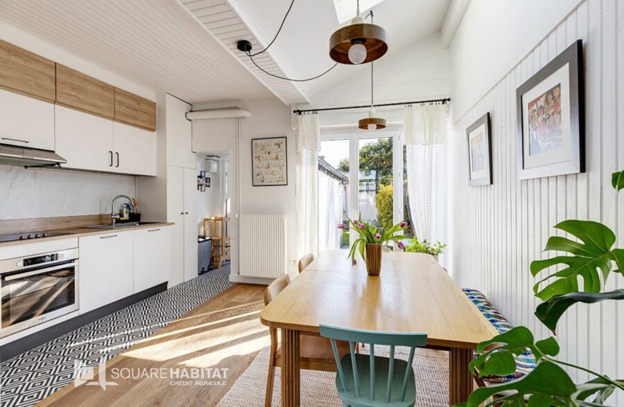 Coup de coeur assuré ! Maison 1930 rénovée – 110 m² – 3 chambres – jardin