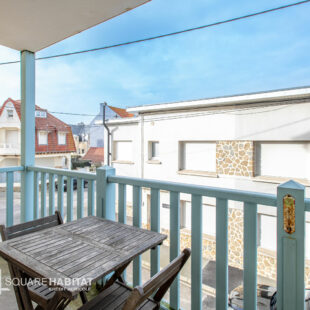 GRAND STUDIO + CABINE + Terrasse vue mer et Garage – 100 m PLAGE