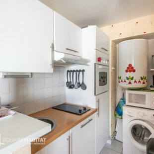 GRAND STUDIO + CABINE + Terrasse vue mer et Garage – 100 m PLAGE