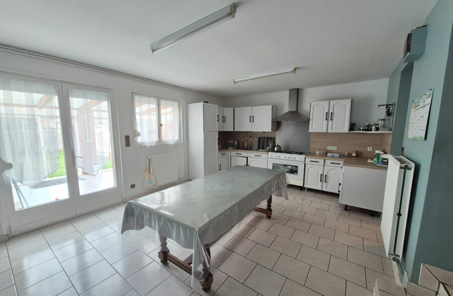 Maison à vendre, 4 chambres ,jardin ,garage ,105 m², Auby