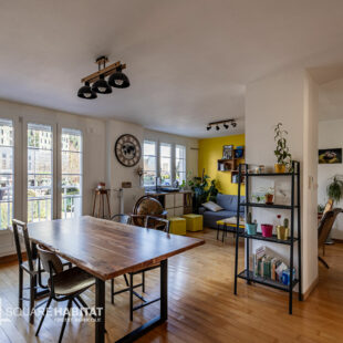 LILLE GRAND PALAIS : APPARTEMENT TYPE 4 DE 88,35M² AVEC PLACE DE PARKING ET CAVE